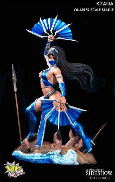 Illustration for article titled $355 Will Get You Your Very Own Giant Mortal Kombat Femme Fatale